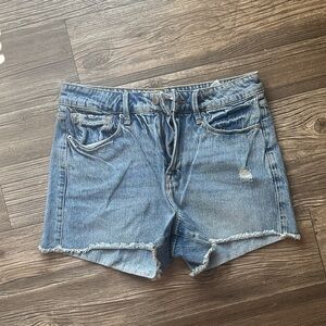 Good American Denim Blue Women's Shorts